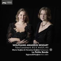 Cover of Mozart: Piano Concertos K. 413, K. 414 & K. 415