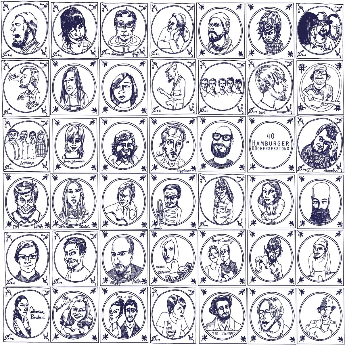 Album cover of 40 Hamburger Küchensessions, Vol. 1