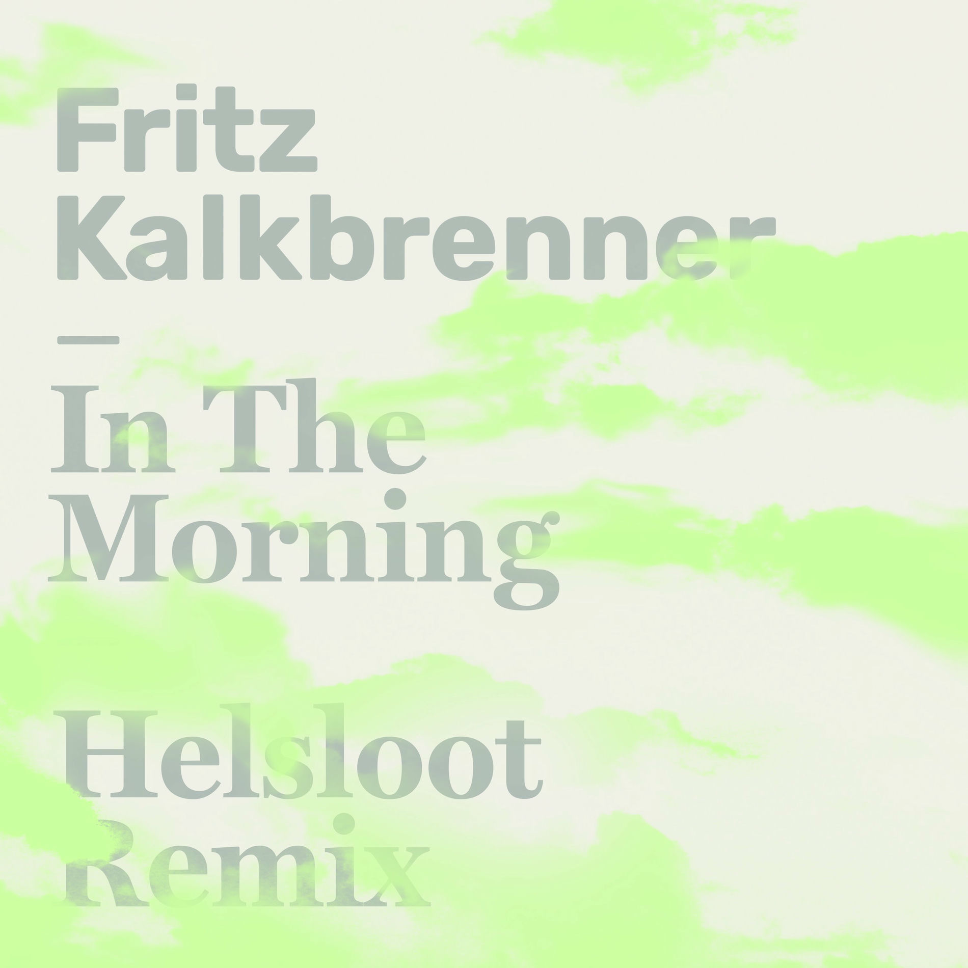 Album cover of In The Morning