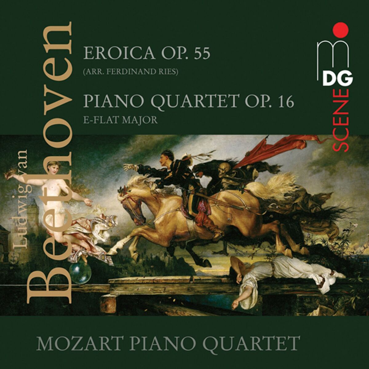 Album cover of Beethoven: Eroica, Op. 55 & Piano Quartet, Op. 16