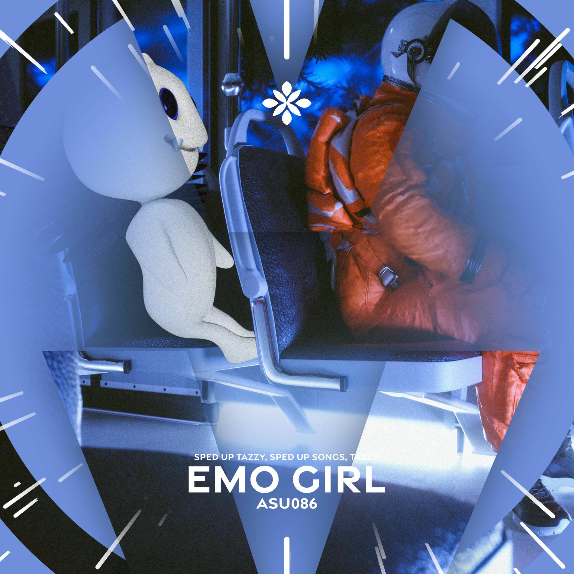 Album cover of emo girl - sped up + reverb