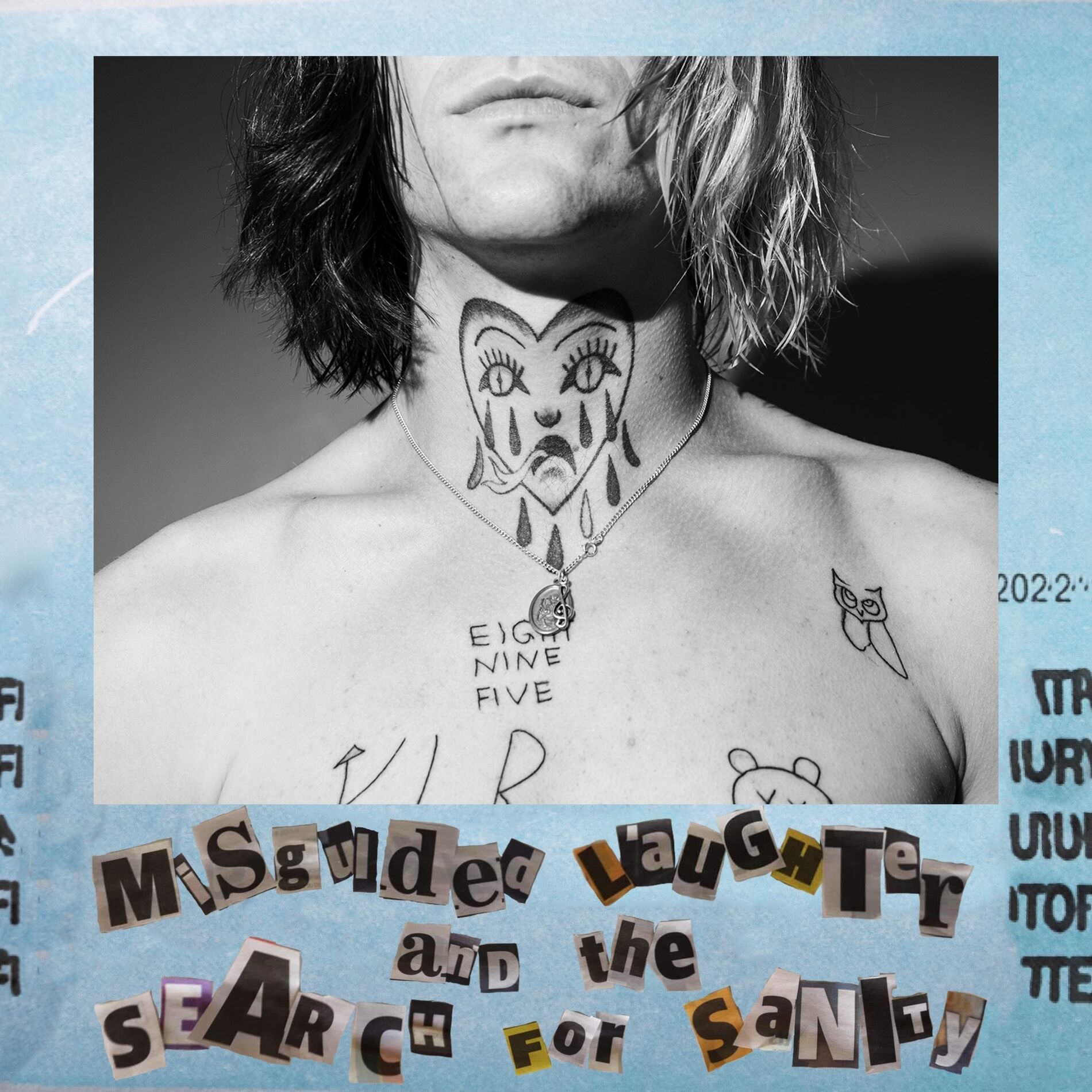 Album cover of Misguided Laughter & The Search For Sanity