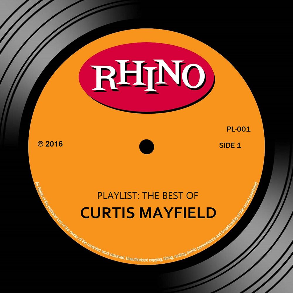 Picture of Playlist: The Best of Curtis Mayfield