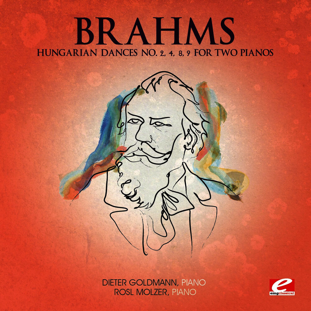 Picture of Brahms: Hungarian Dance No. 2, 4, 8, 9 for Two Pianos (Digitally Remastered)