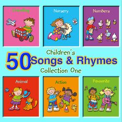 Cover of 50 Children's Songs & Rhymes / Collection One.