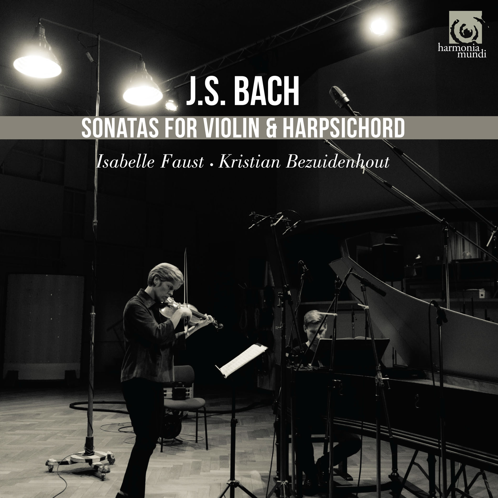 Album cover of J.S. Bach: Sonatas for Violin and Harpsichord