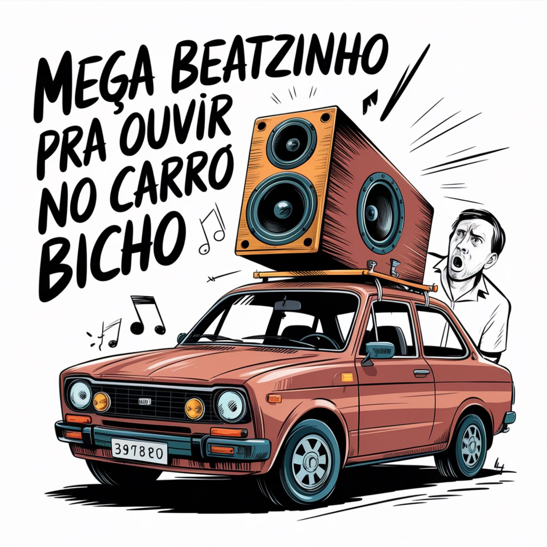 Album cover of Mega Beatzinho pra Ouvir no Carro Bicho