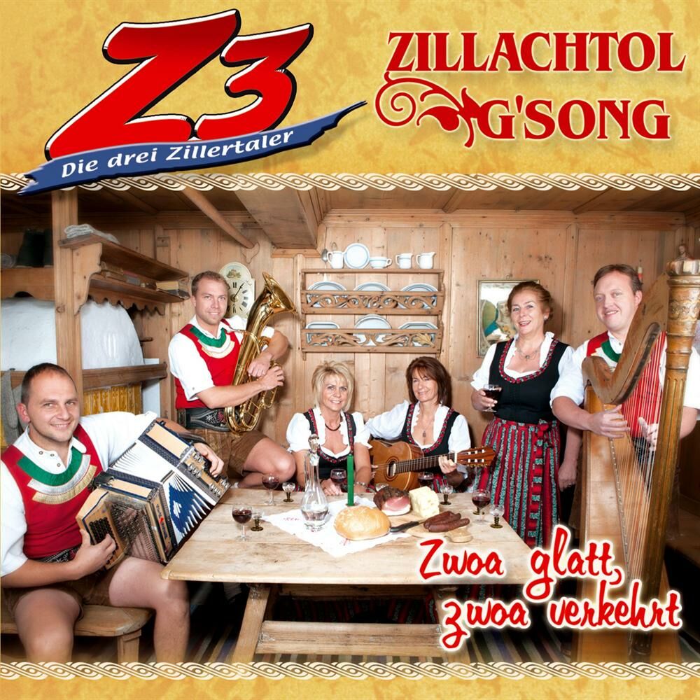 Picture of Zwoa glatt, zwoa verkehrt