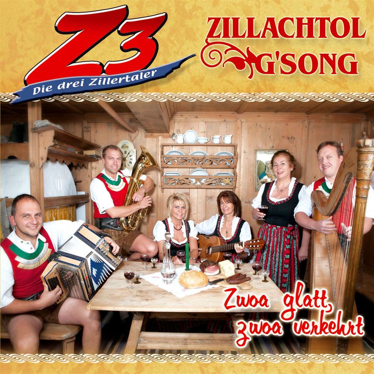 Album cover of Zwoa glatt, zwoa verkehrt