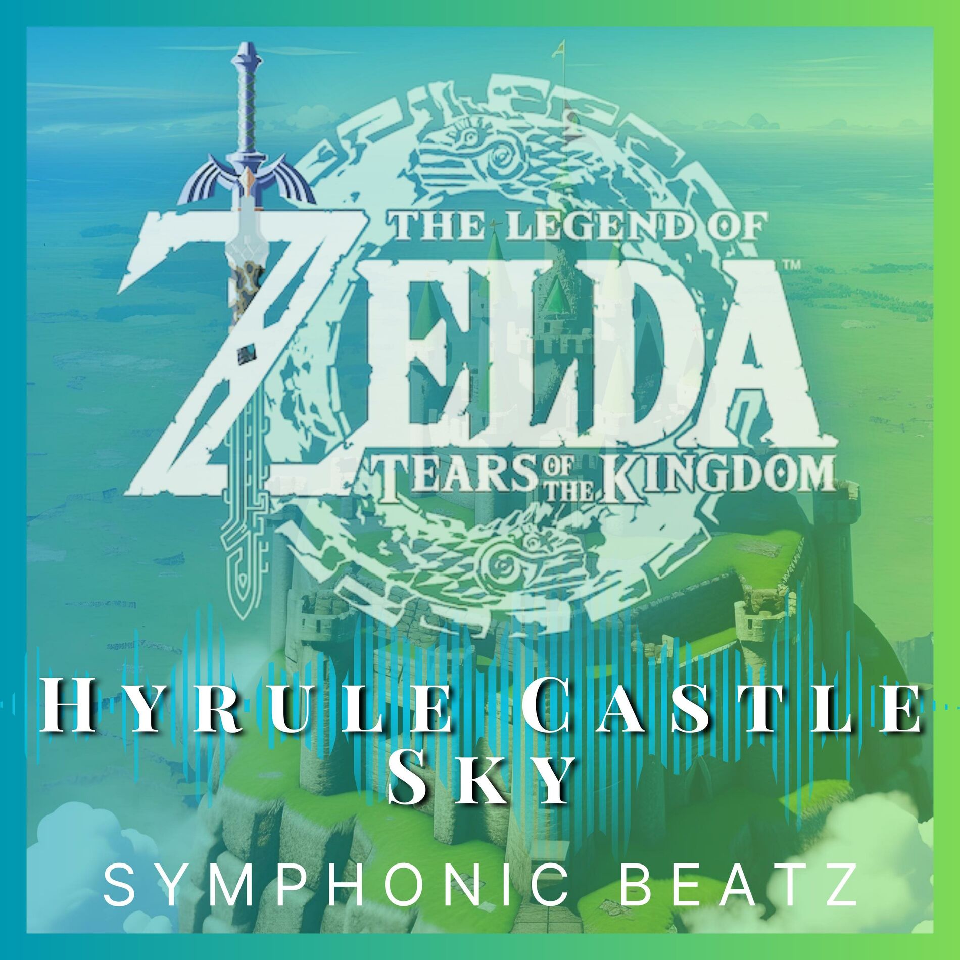 Album cover of Hyrule Castle (Sky) Zelda, Tears of the Kingdom