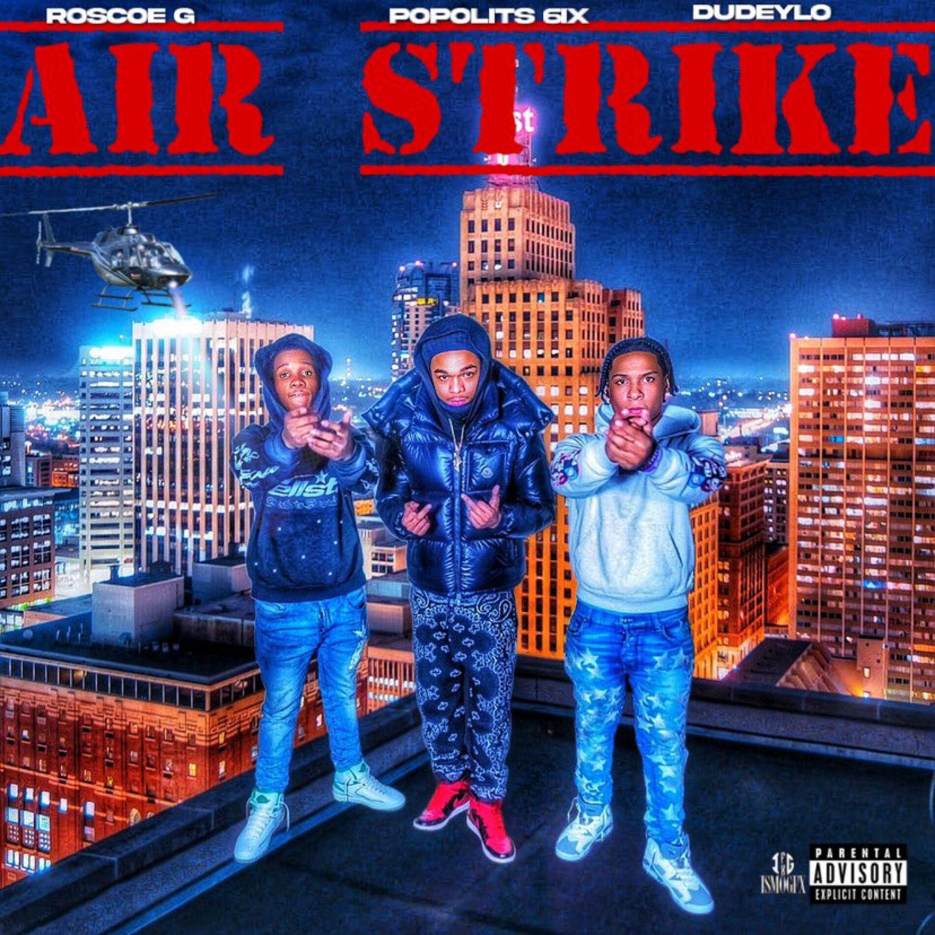 Album cover of AirStrike (feat. Roscoe G & DudeyLo)