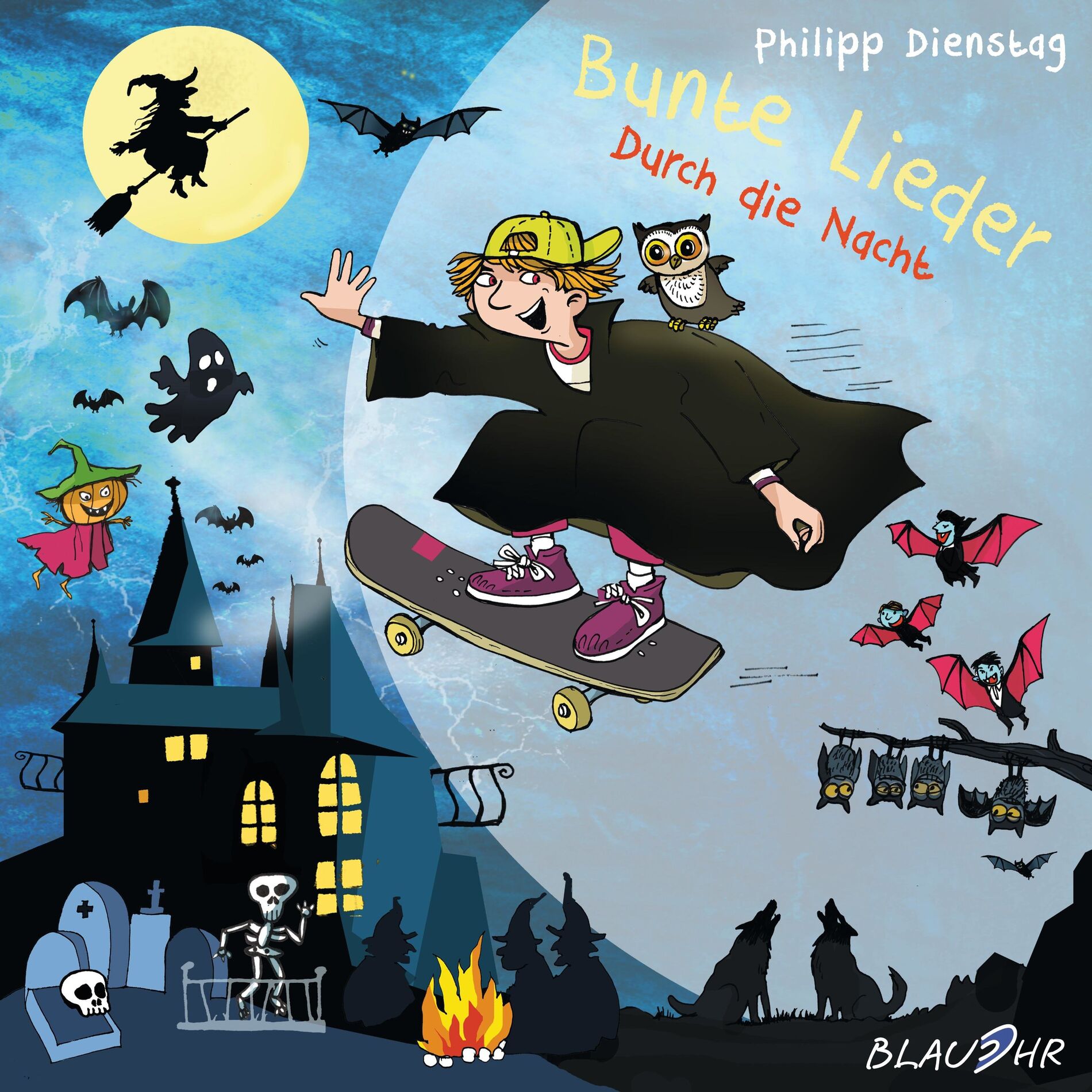 Album cover of Bunte Lieder - Durch die Nacht