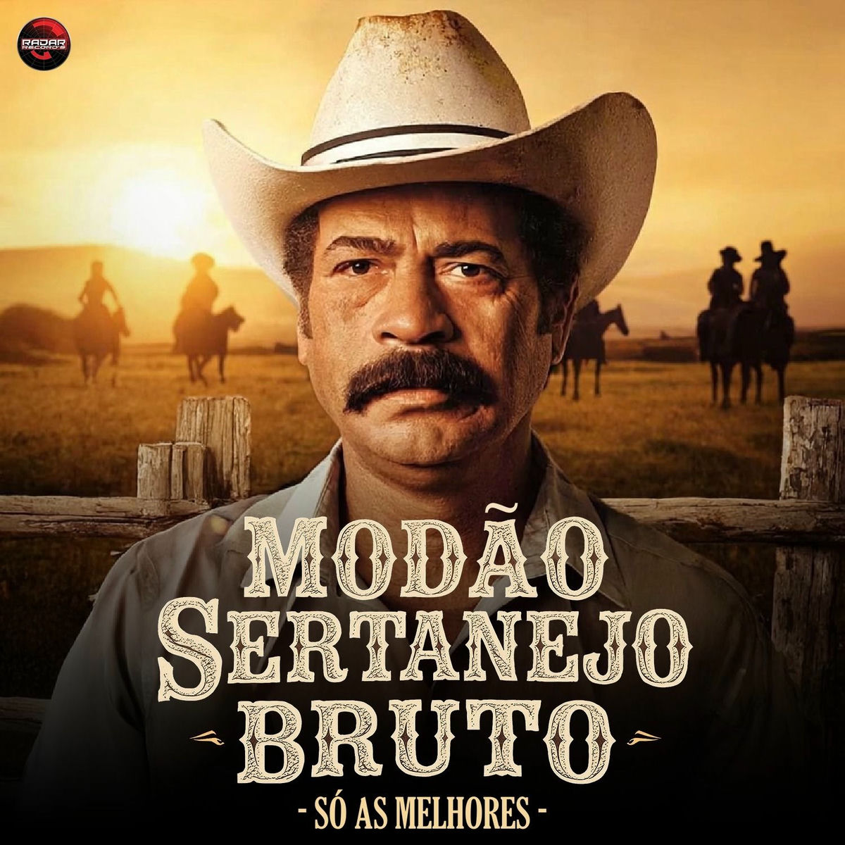 Album cover of Modão Sertanejo Bruto - Só As Melhores