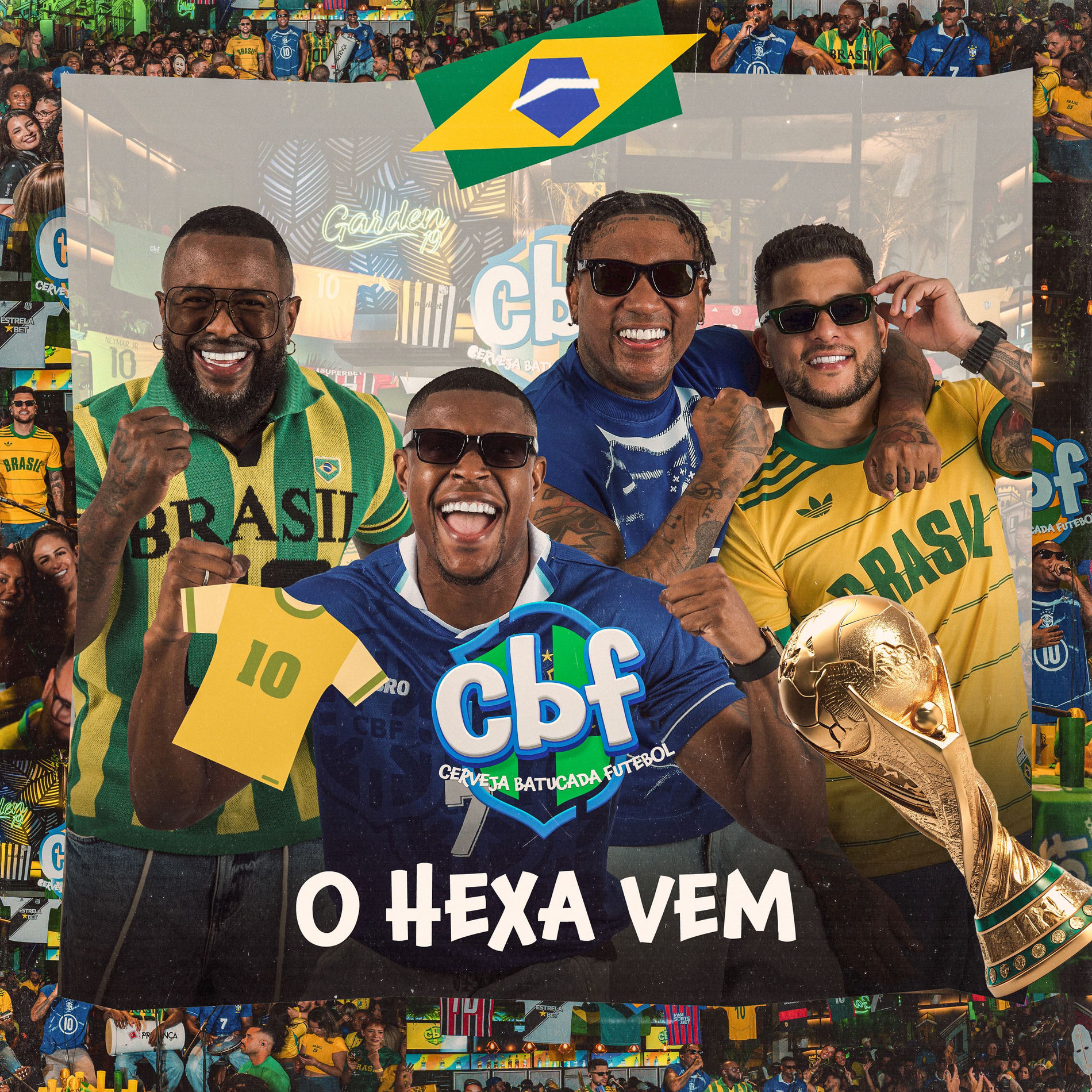 Album cover of O Hexa Vem (Ao Vivo)