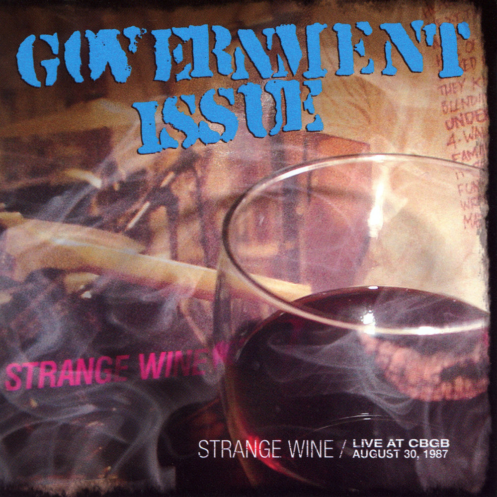 Strange Wine : Live At CBGB August 30th 1997 cover