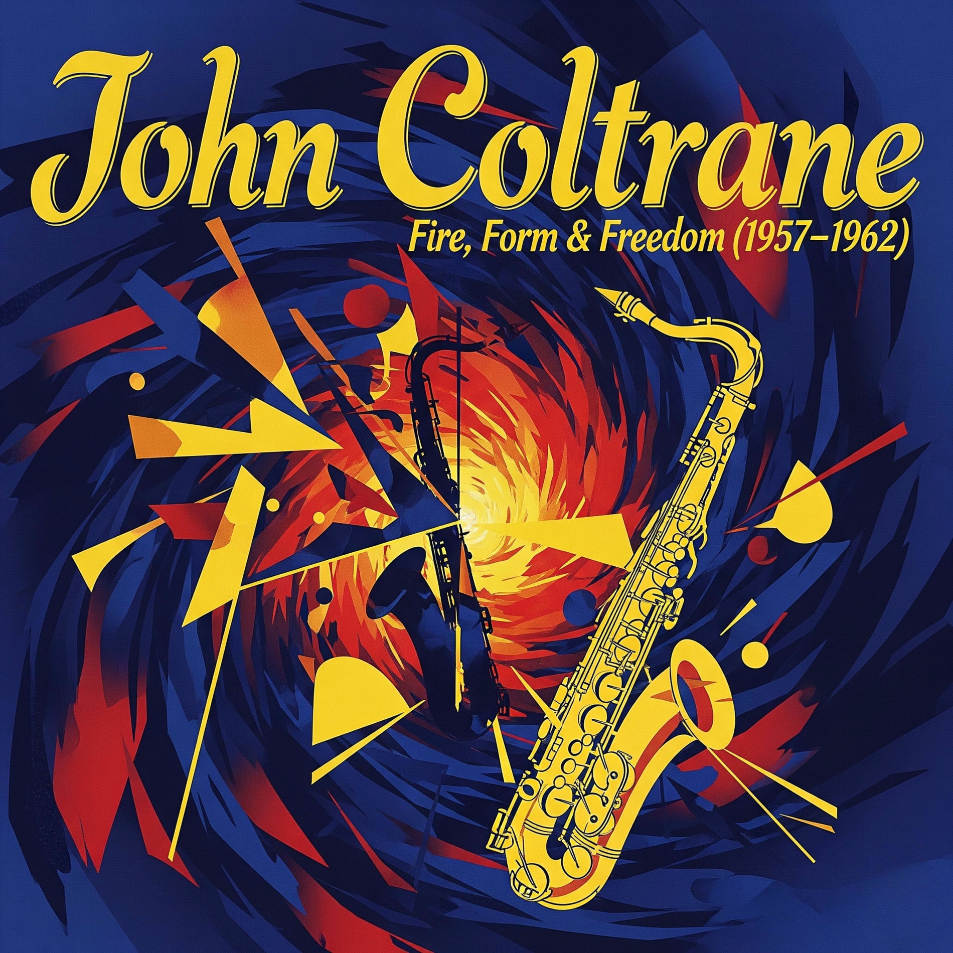 Album cover of John Coltrane - Fire, Form & Freedom (1957-1962)