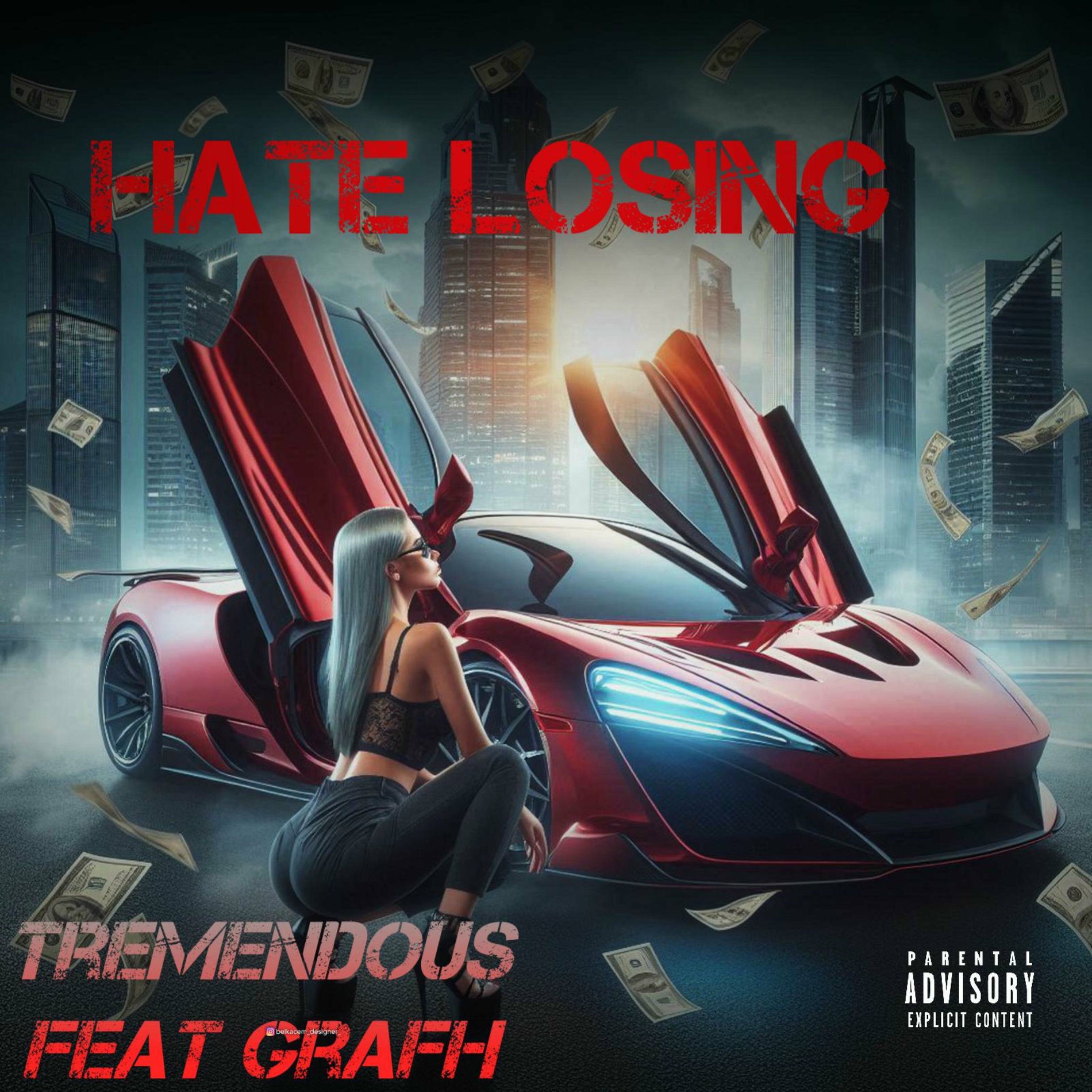 Album cover of HATE LOSING (feat. Grafh)