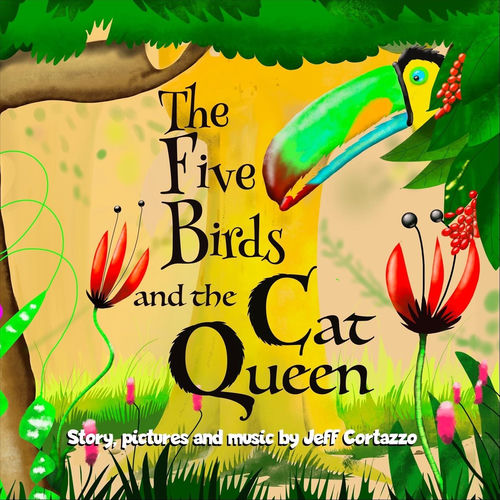 The Five Birds and the Cat Queen sleeve