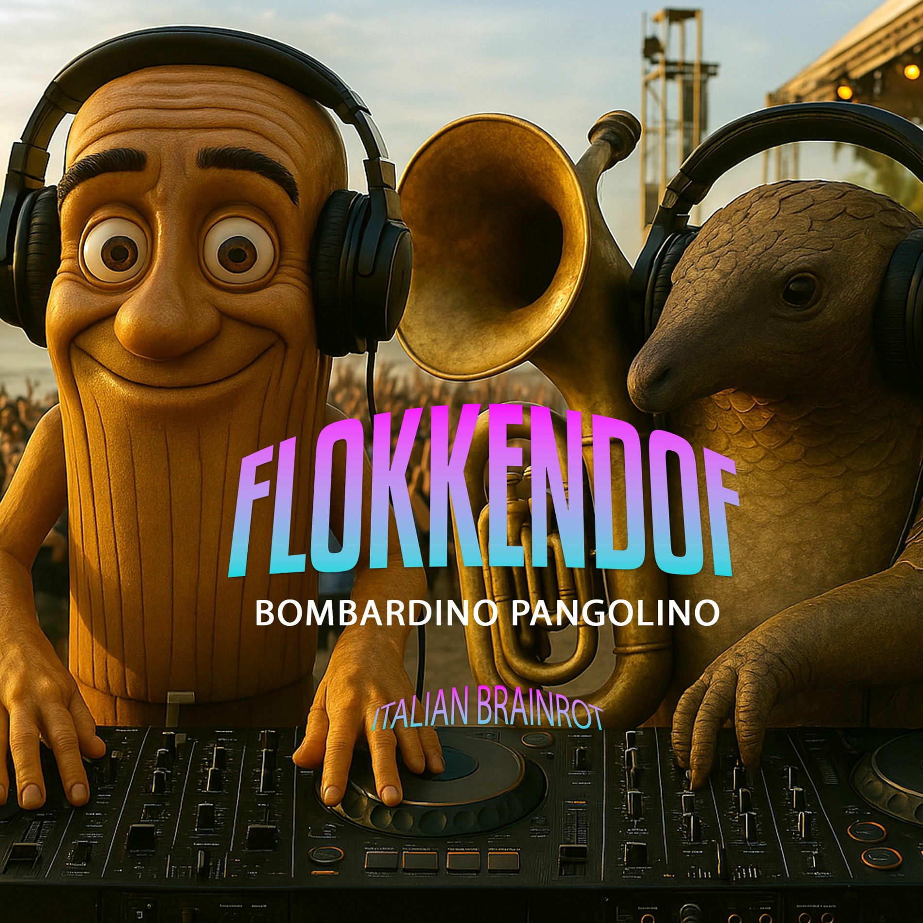 Album cover of Bombardino Pangolino (Italian Brainrot)