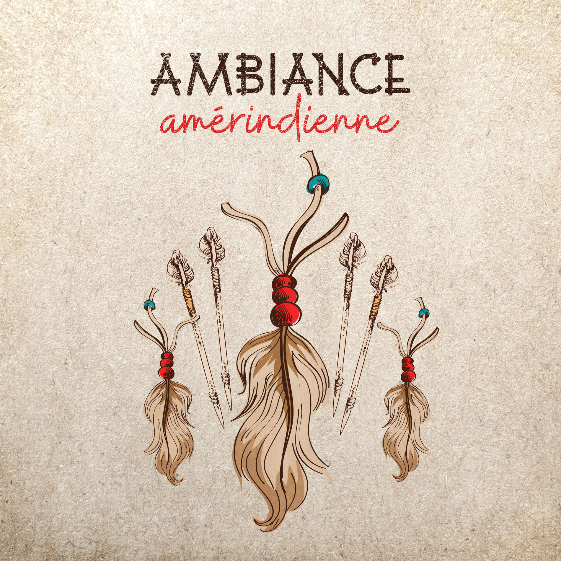 Album cover of Ambiance amérindienne: Voyage chamanique, Ancienne flûte tribale et tambours