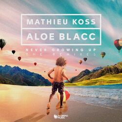 Cover of Never Growing Up (The Remixes)