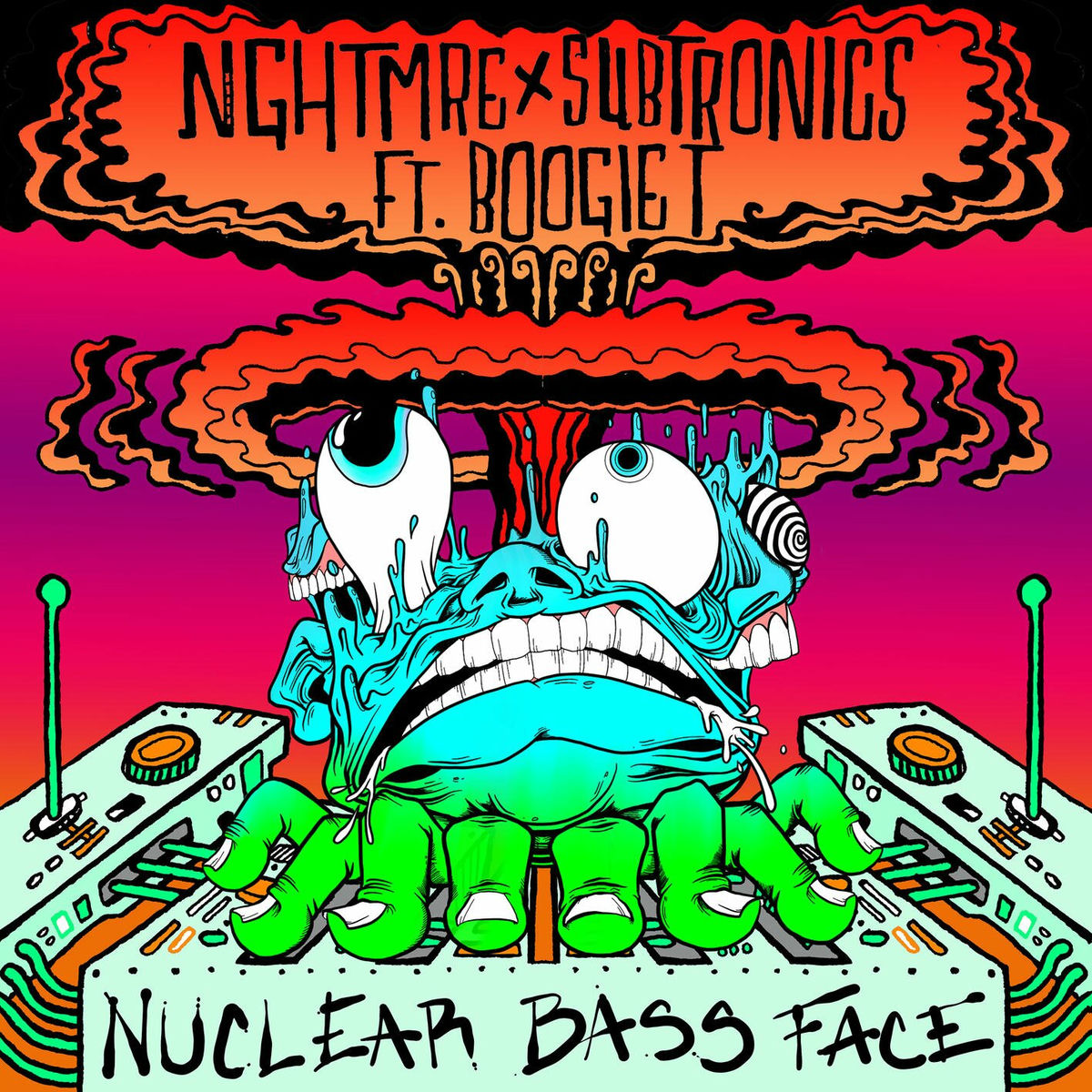 Album cover of Nuclear Bass Face (feat. Boogie T)