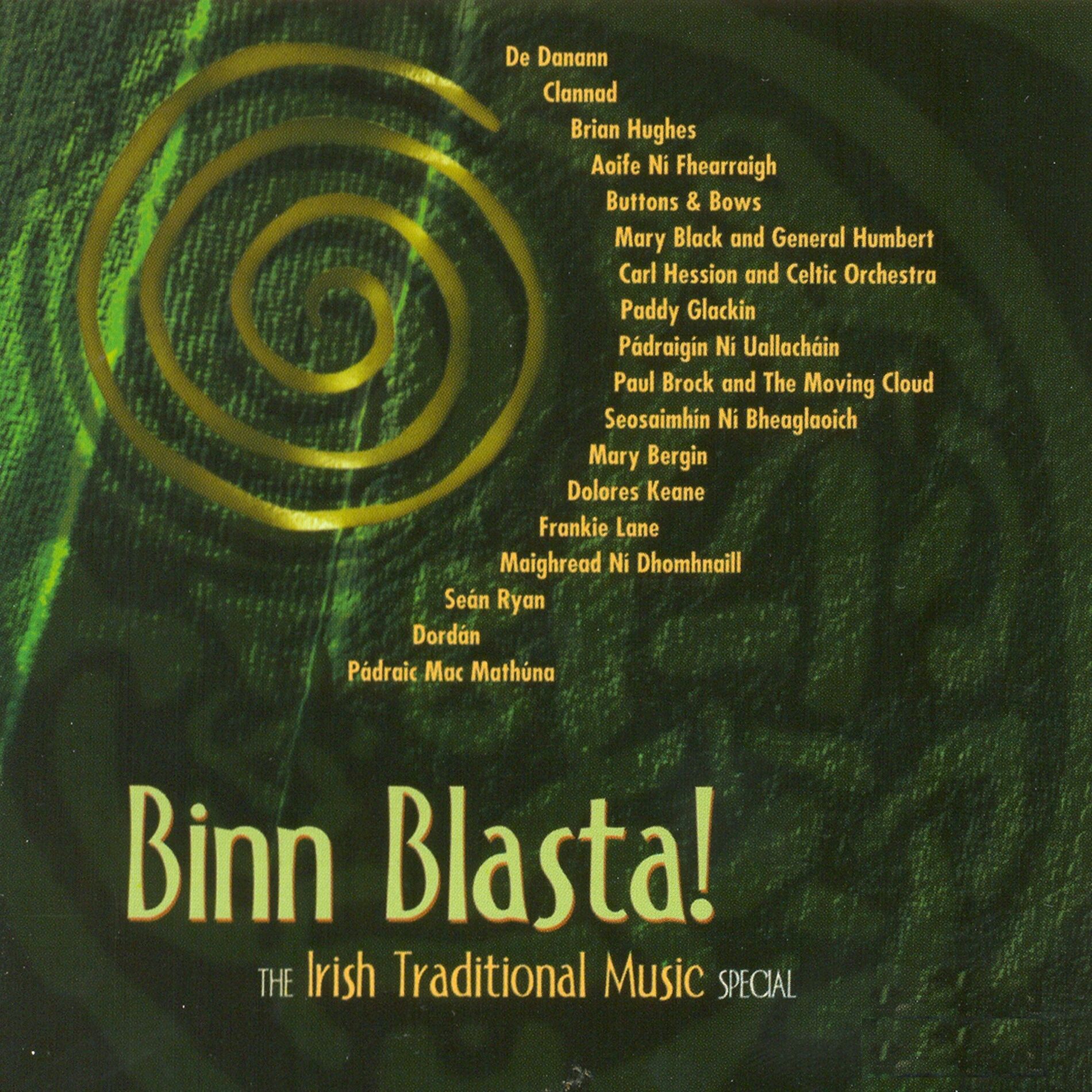 Album cover of Binn Blasta! The Irish Traditional Music Special