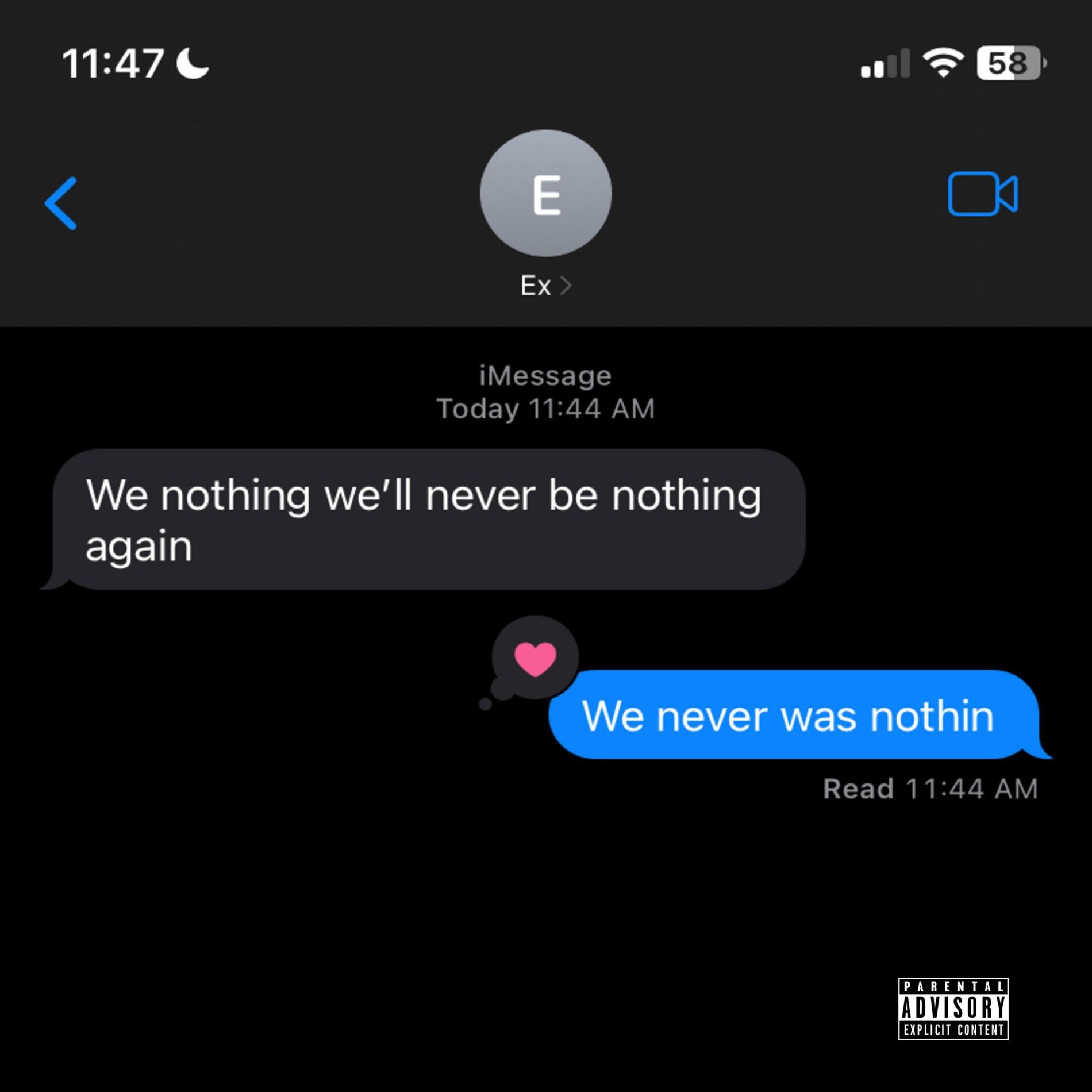 Album cover of Text My Ex (feat. Sy Ari Da Kid)