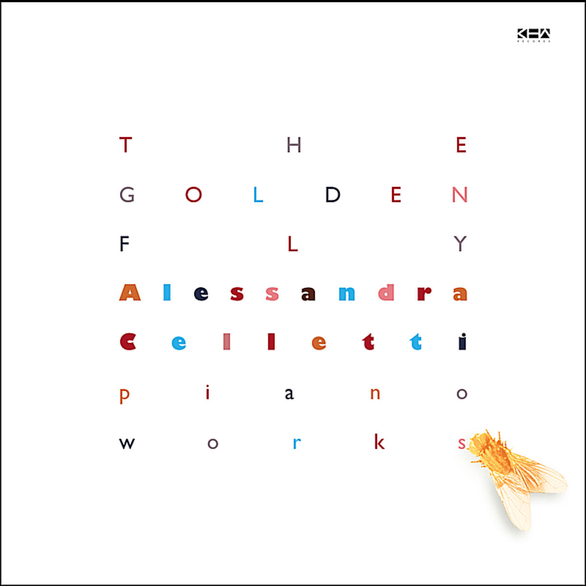 Album cover of The Golden Fly - piano works
