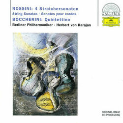 Cover of Rossini: 4 String Sonatas; Boccherini: Quintettino