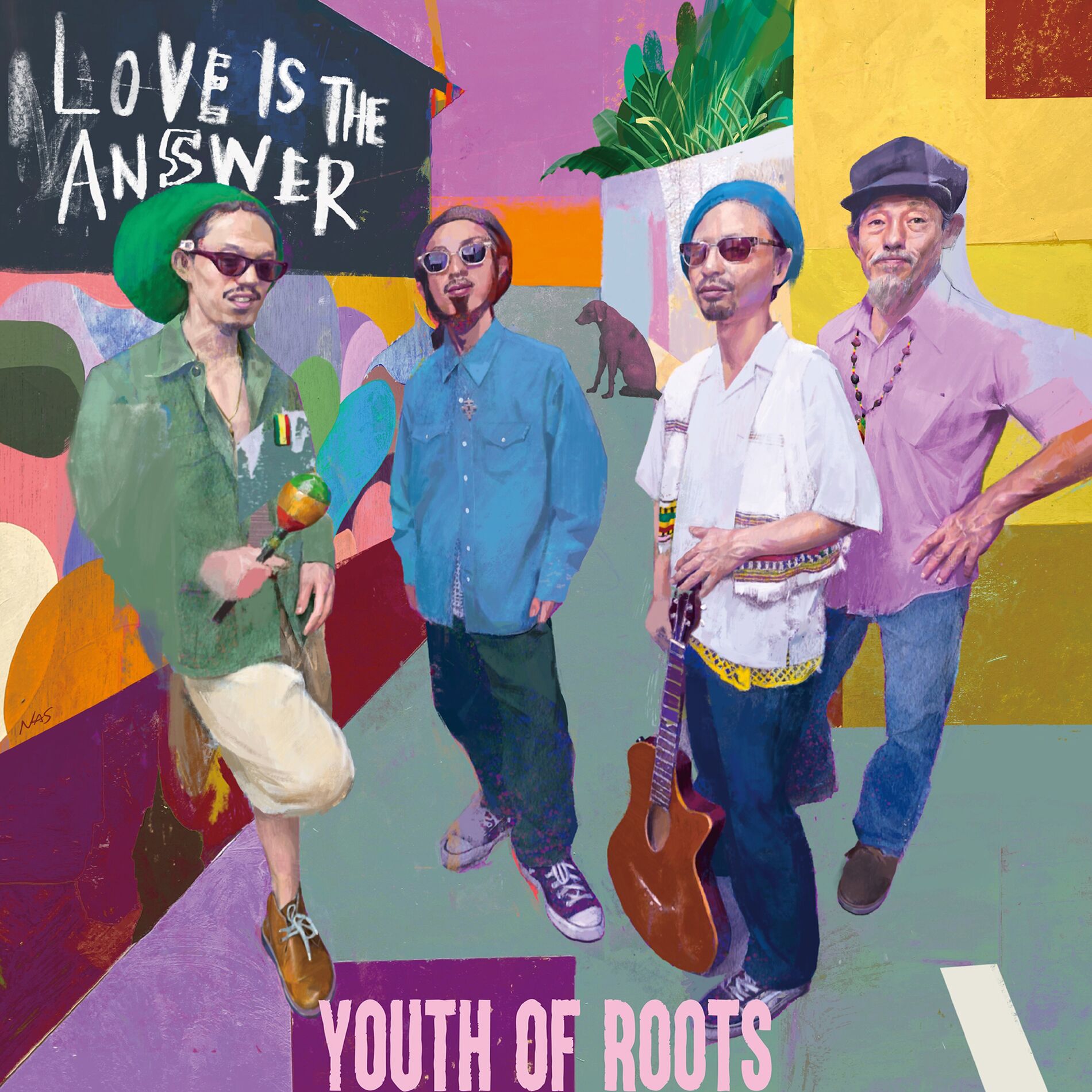 Album cover of LOVE IS THE ANSWER