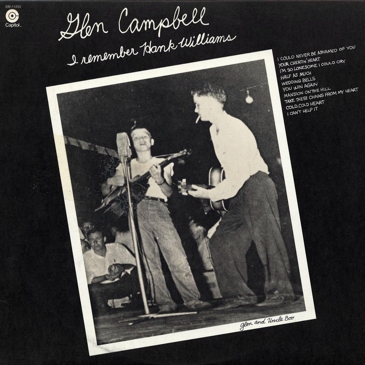 Album cover of I Remember Hank Williams