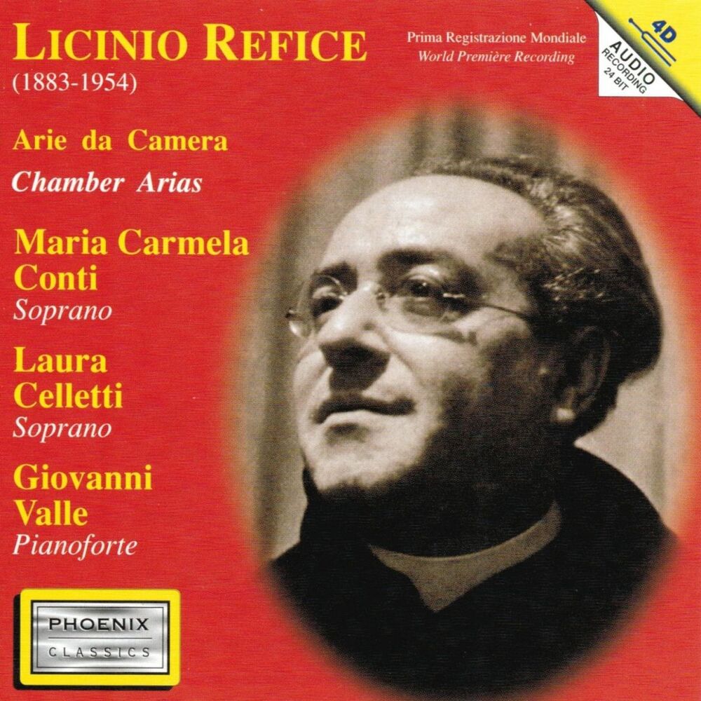 Picture of Licinio Refice : 24 liriche per canto e pianoforte (24 Unpublished Songs for Voice and Piano)