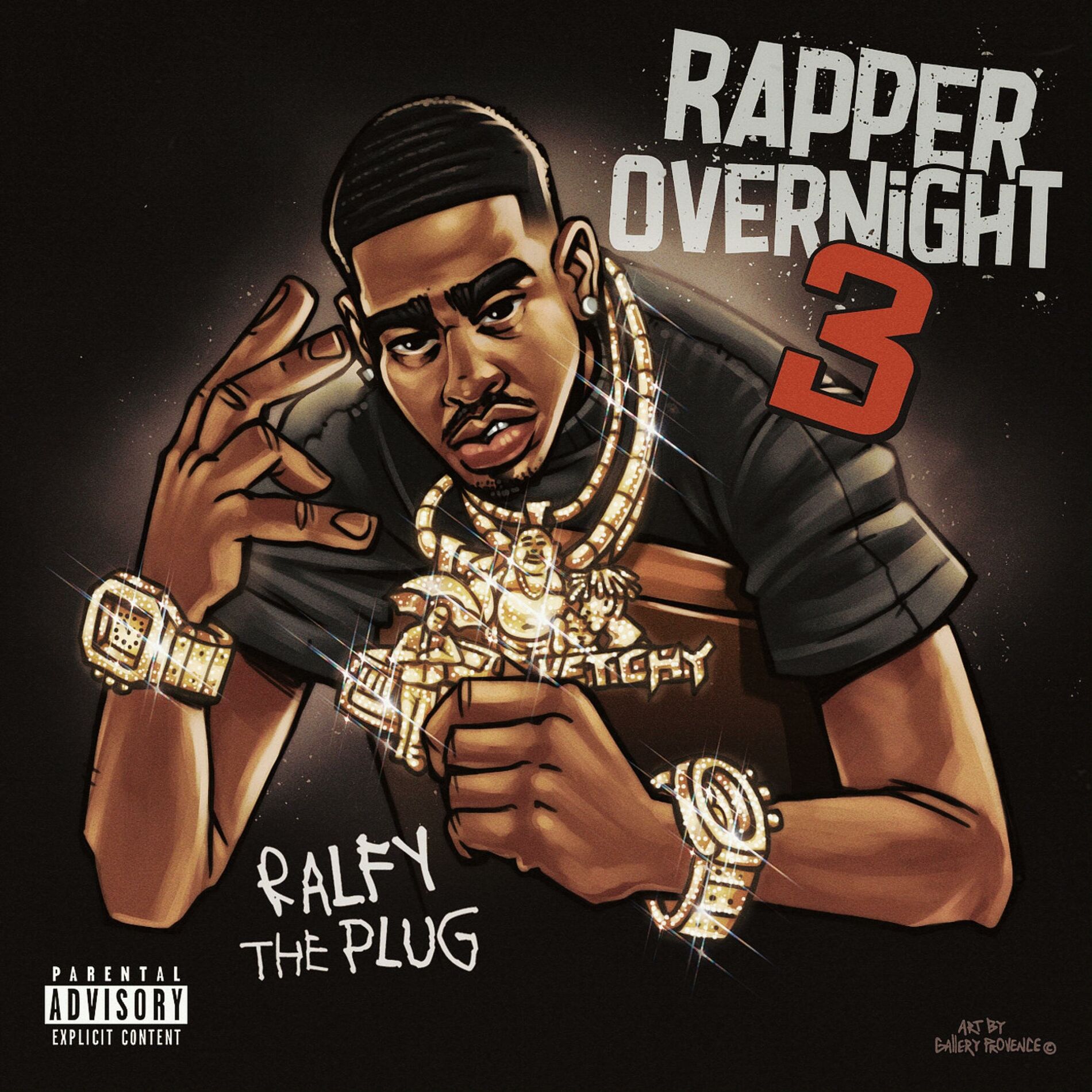 Album cover of Rapper Overnight 3