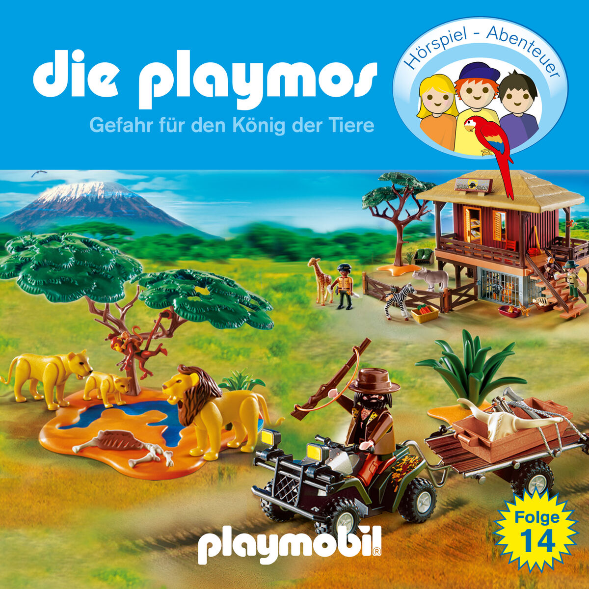 Album cover of Folge 14: Gefahr für den König der Tiere, Teil 1