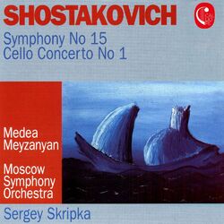 Cover of Shostakovich: Symphony No. 15, Op. 141 & Cello Concerto, Op. 107