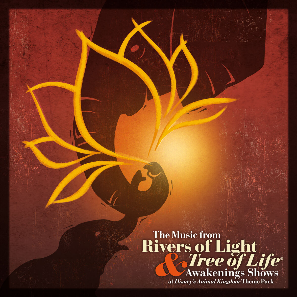 Album cover of The Music from Rivers of Light & Tree of Life Awakenings Shows at Disney’s Animal Kingdom Theme Park