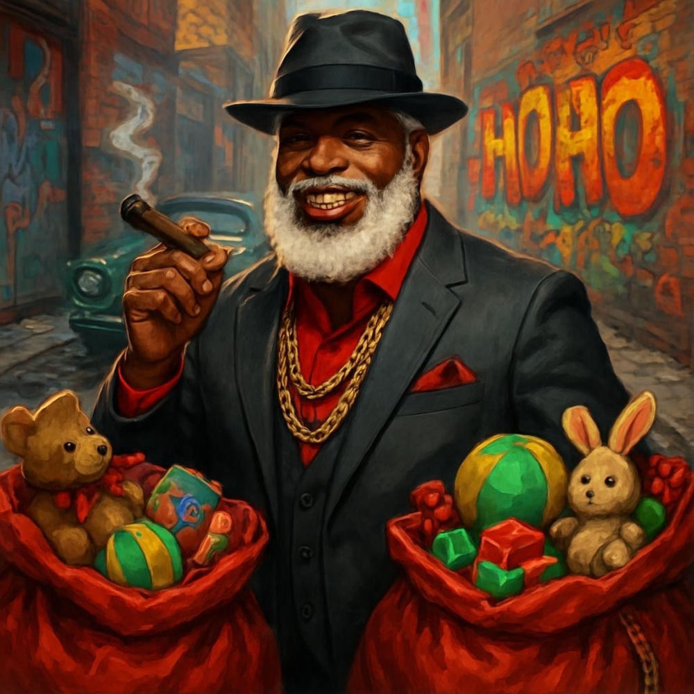 Santa said he loved me first with his weak ass.. cover