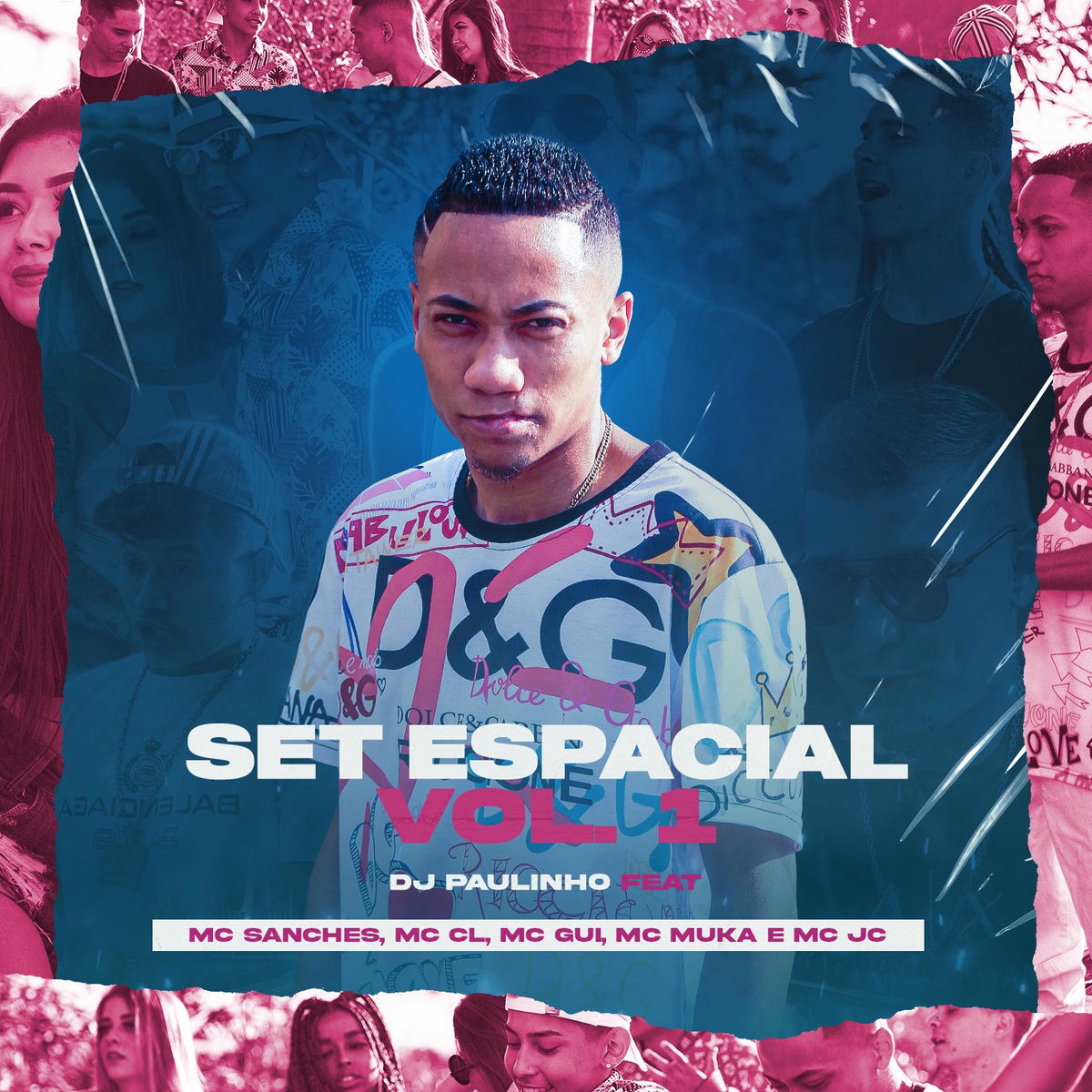 Album cover of Set Espacial, Vol. 1 (feat. MC Sanches, MC CL, MC Gui, MC Muka e MC JC)