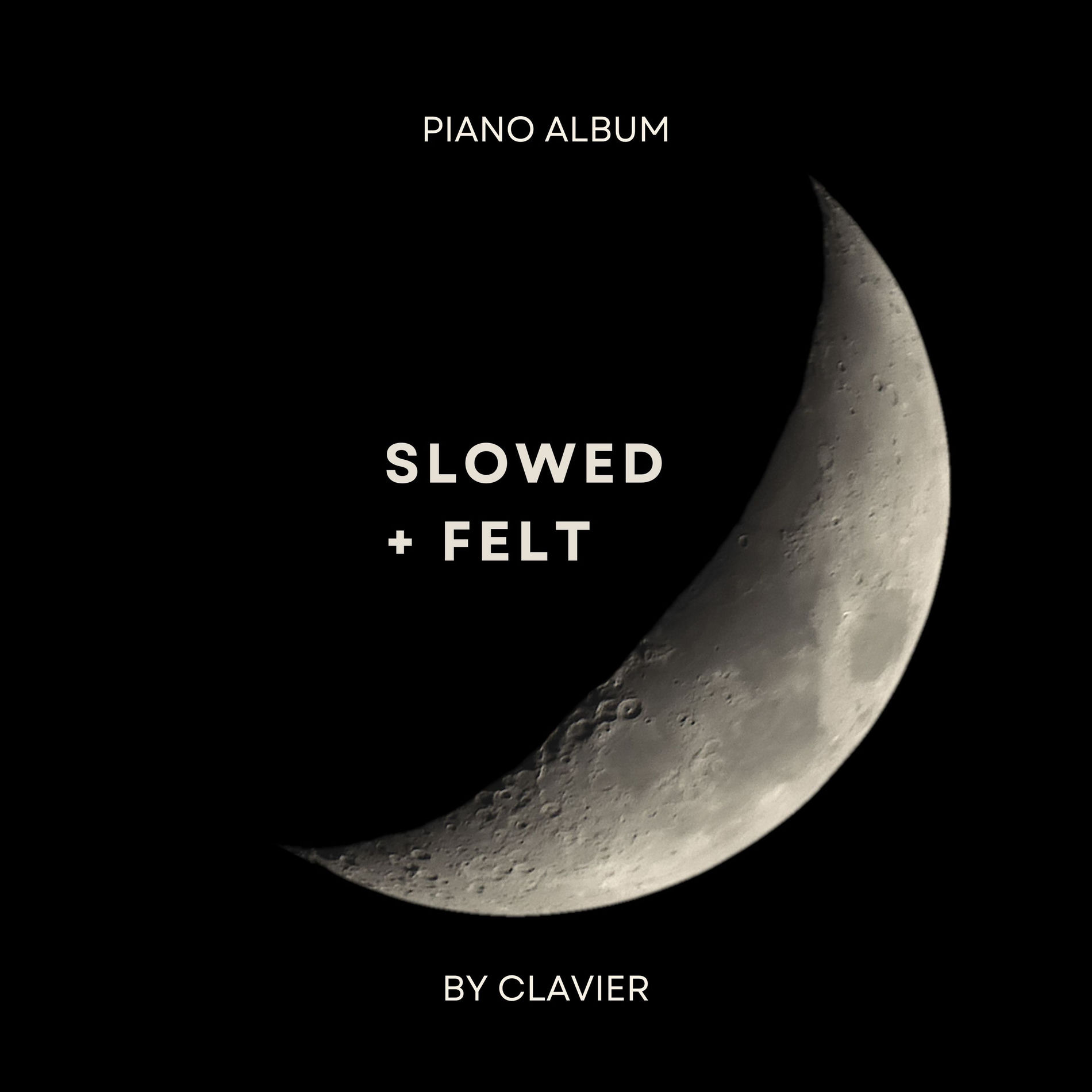 Album cover of slowed + felt