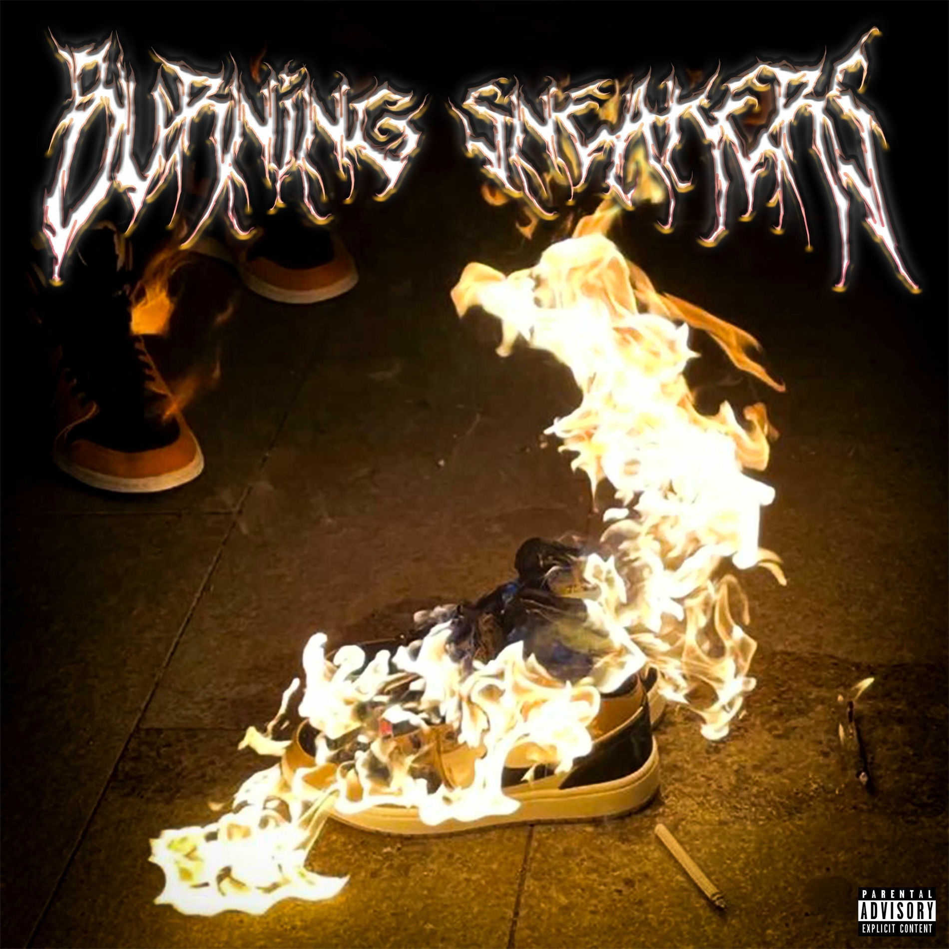 Album cover of BURNING SNEAKERS (feat. Bachyard Ghost)