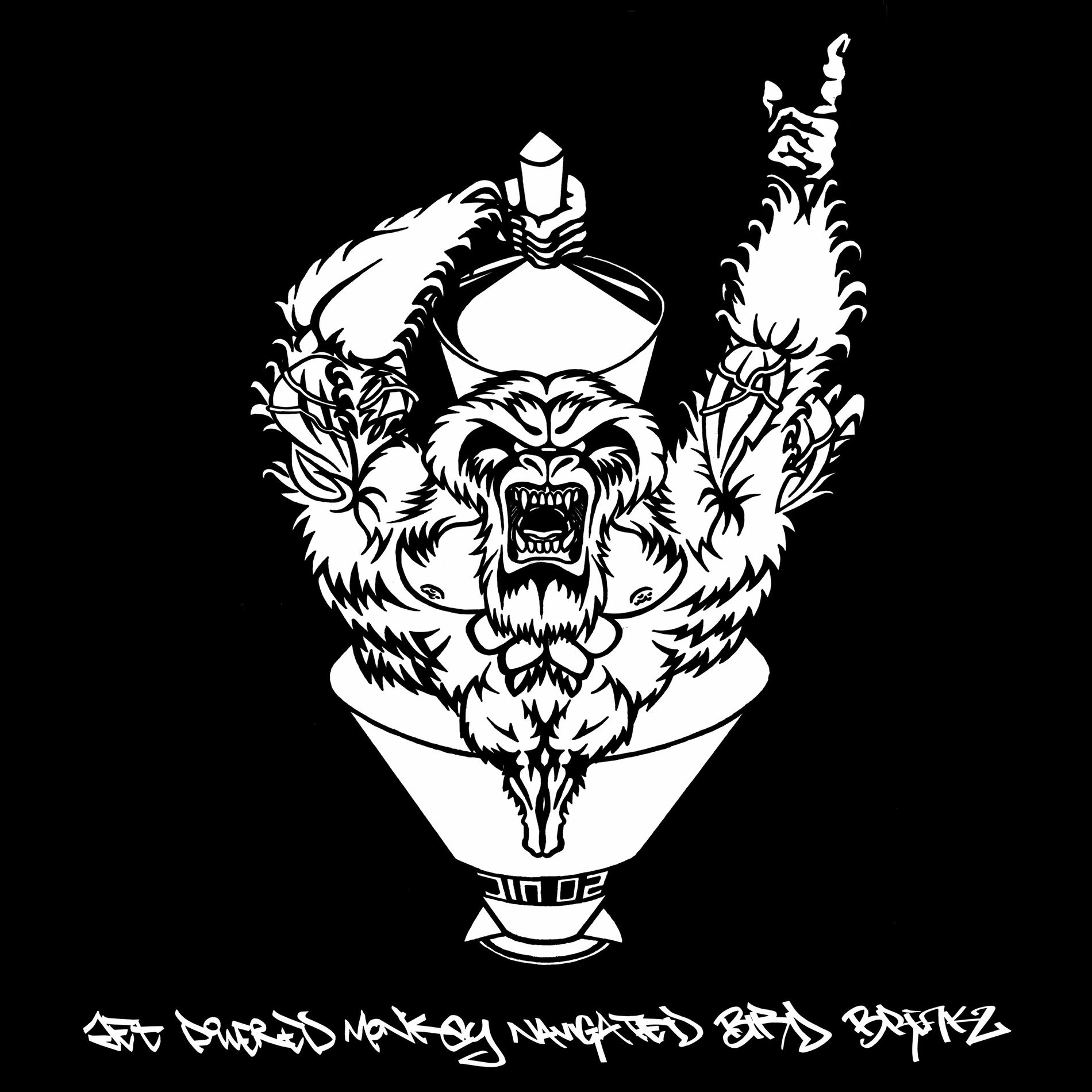 Album cover of Jet Powered Monkey Navigated Bird Breaks