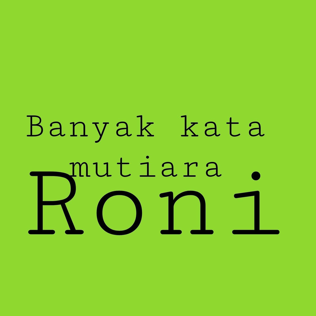 Album cover of Banyak Kata Mutiara