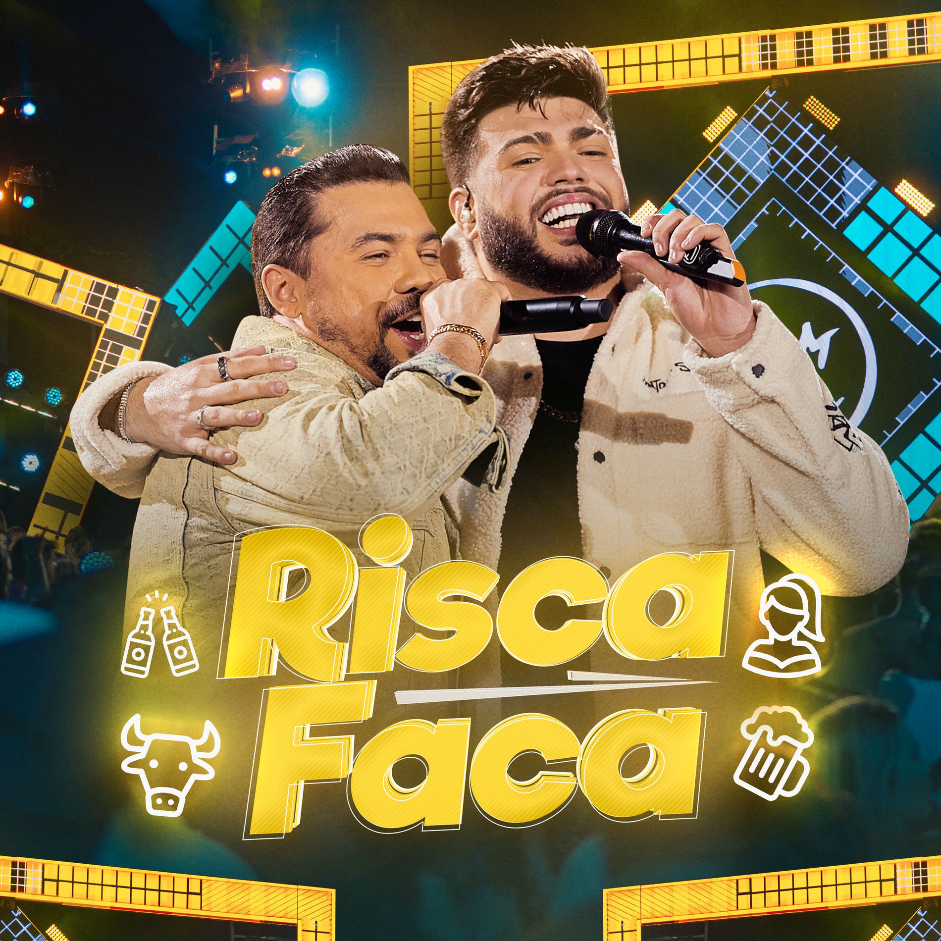 Album cover of Risca Faca (Ao Vivo)