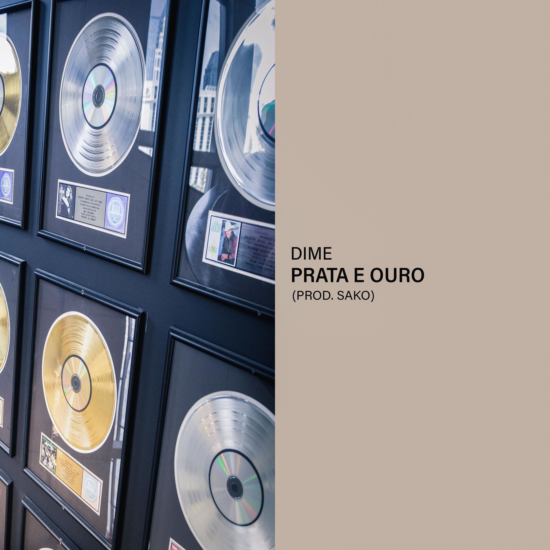 Album cover of Prata e ouro (feat. Sako)