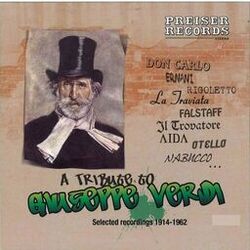 Cover of A Tribute to Giuseppe Verdi