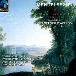 Cover of Mendelssohn: Symphony Nos. 3 & 4