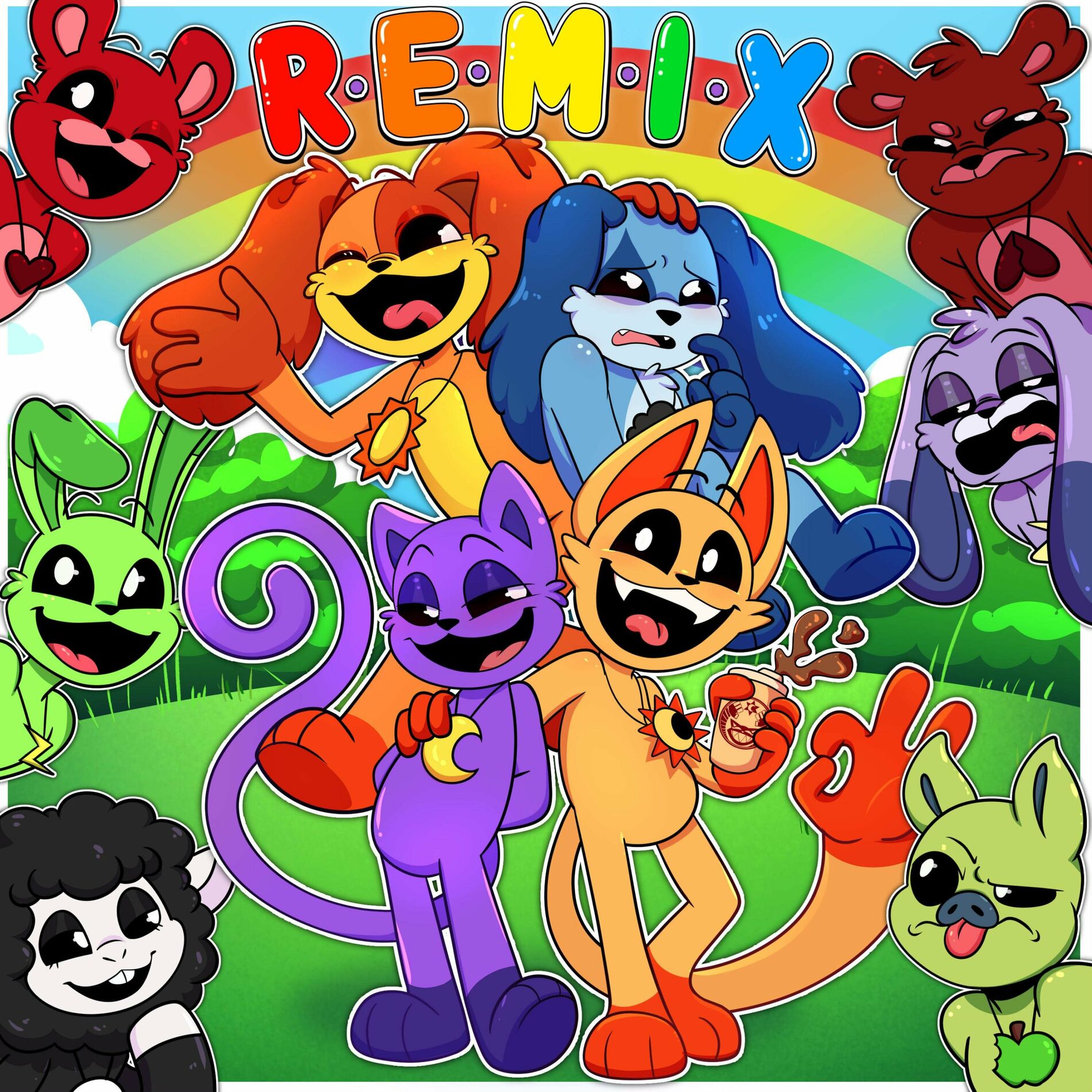 Album cover of Smile Everyday X Frown Everyday! (Mashup) (feat. Midnight Drift, Tre Watson, ivi & Jelzyart)