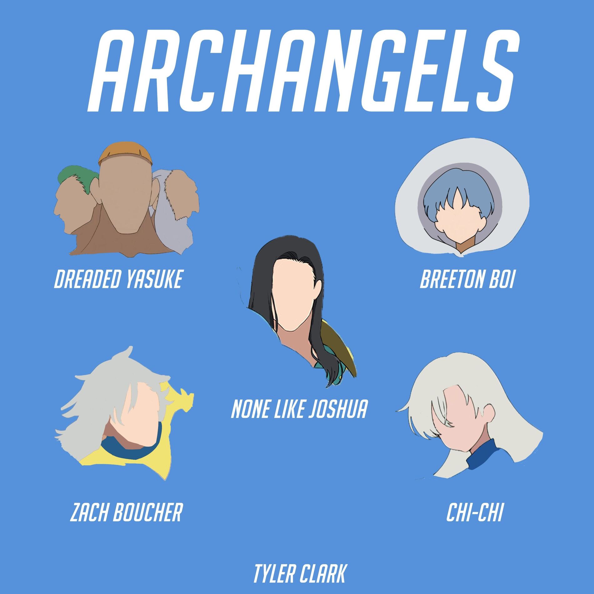 Album cover of Archangels (Seven Deadly Sins) [feat. Dreaded Yasuke, Breeton Boi, Zach Boucher & Chi-Chi]