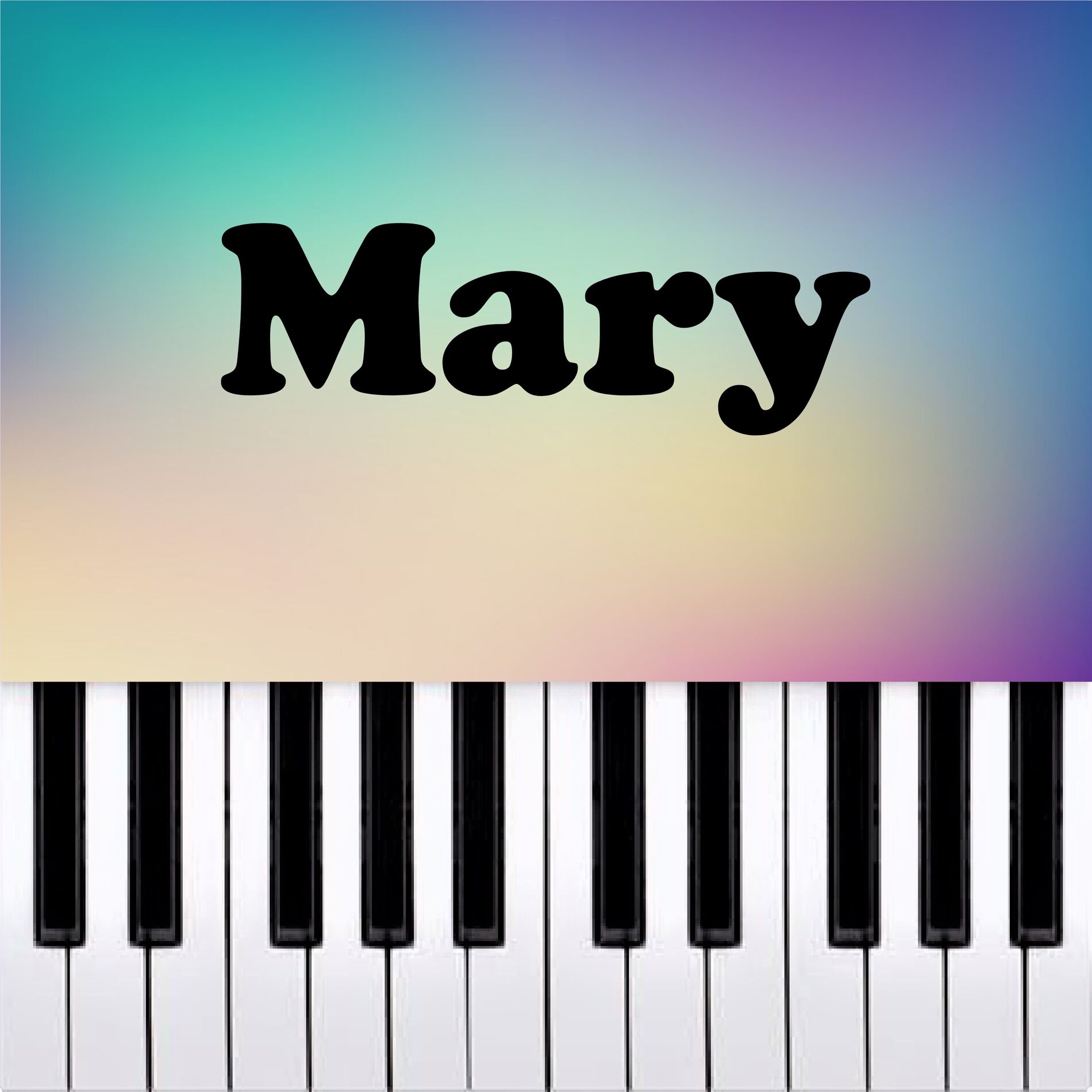Album cover of Mary (Piano Version)